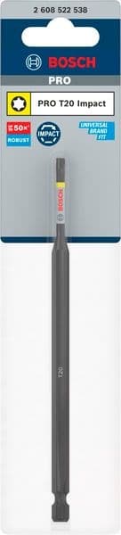 Бит Bosch Pro Torx Impact T20 / 150мм 1 брой