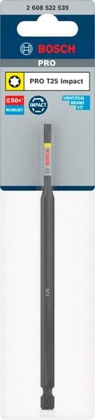 Бит Bosch Pro Torx Impact T25 / 150мм 1 брой