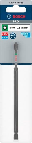 Бит Bosch Pro Pozidriv Impact PZ2 / 150мм 1 брой