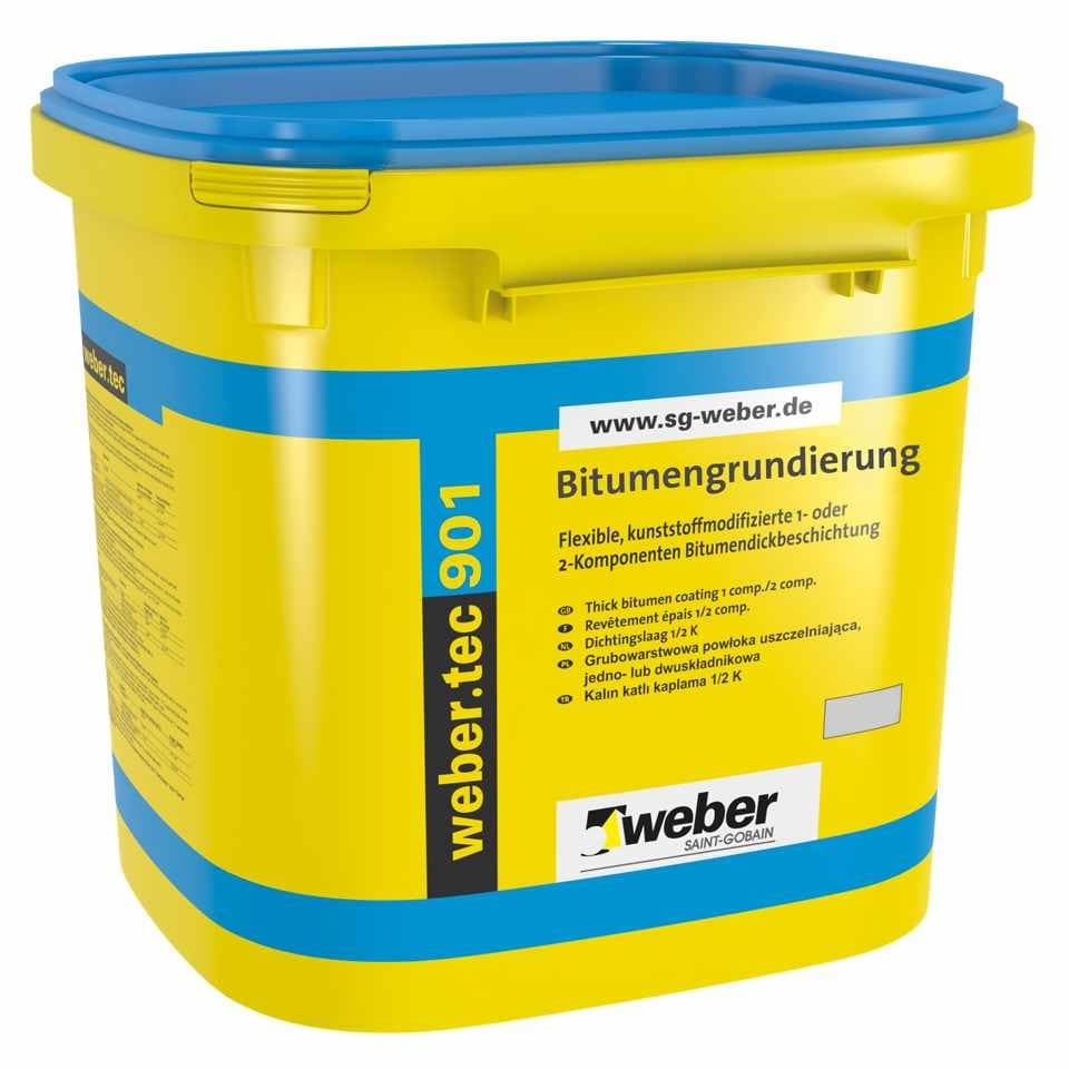 Битумен грунд Webertec 901 / 5л