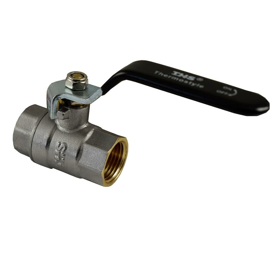 Сферичен кран THS Thermostyle PN40 пълен отвор 1/2'' ЖЖ