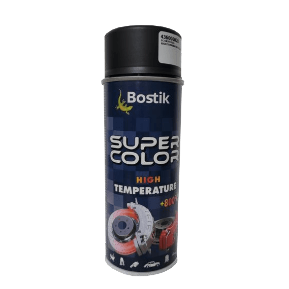 Температуроустойчива боя Bostik 800°C черна 400мл
