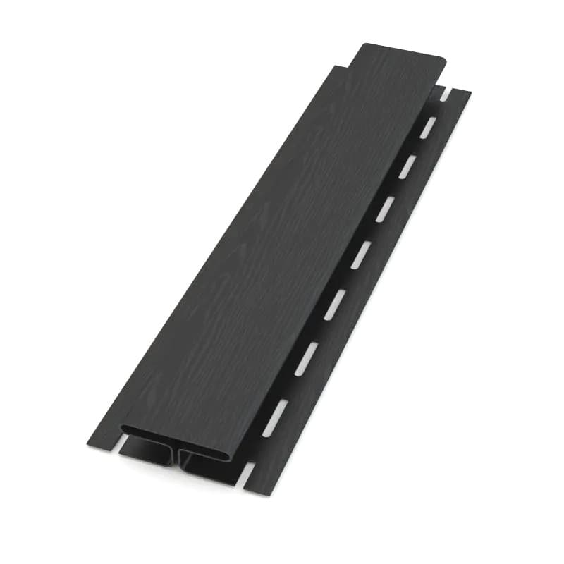 H-профил за PVC обшивка Devorex графит 3м