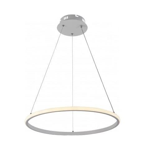 Димируем LED пендел с дистанционно Optonica 30W CCT бял