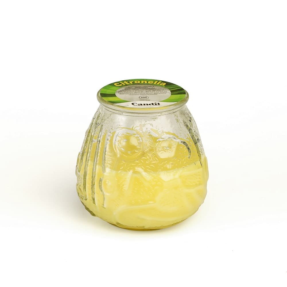 Свещ в буркан с конусна форма Citronella 9,3x9,3x9,1 см