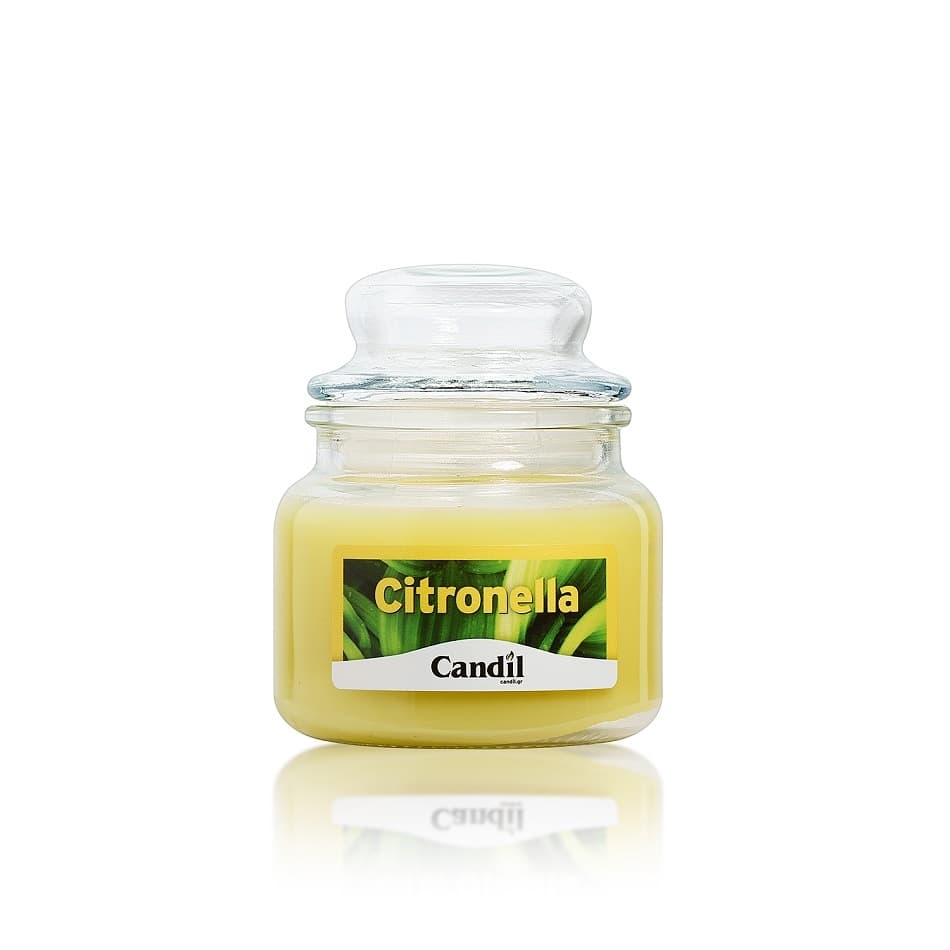 Ароматна свещ в буркан Citronella 6,9x6,9x8,5 см
