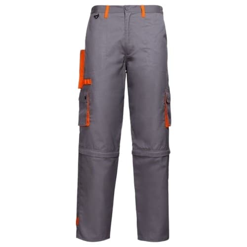 Работен панталон Stenso Cargo DM 2in1 Trousers сив/оранжев / размер 58