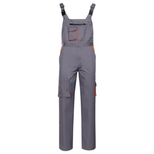 Работен полугащеризон Stenso Cargo DM Bib Pants сив / размер 48