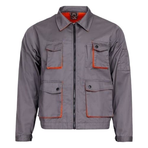 Работно яке Stenso Cargo DM Jacket сиво/оранжево / размер 48
