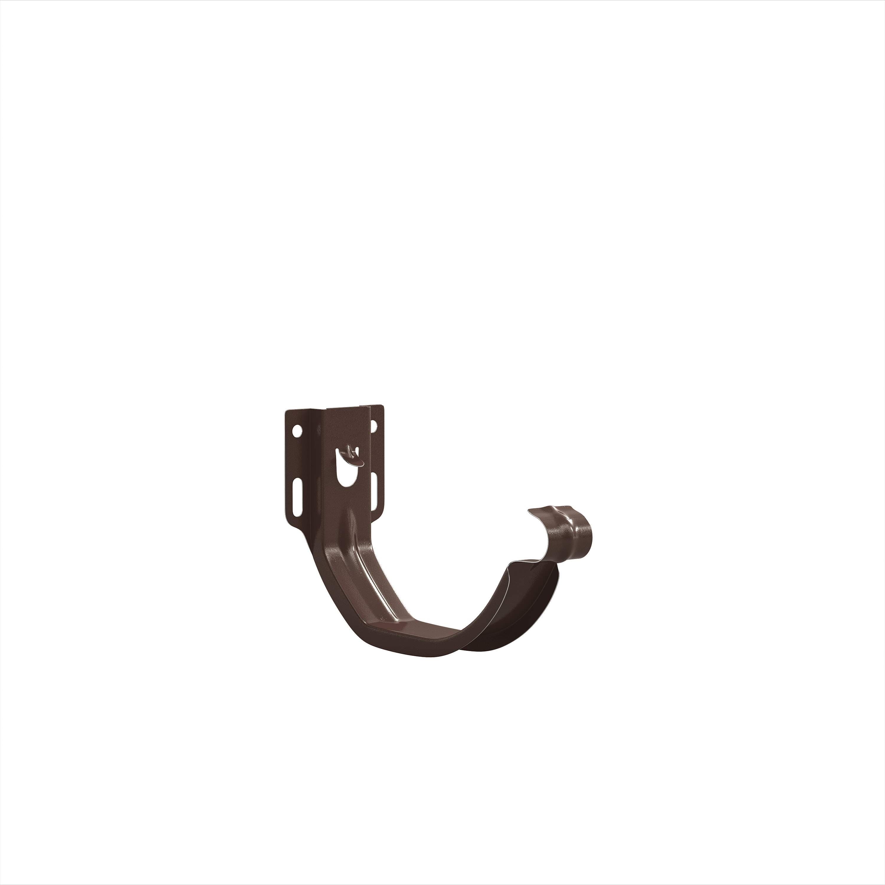 Самофиксираща подвижна скоба ø125 Ral 8017-434 кафява