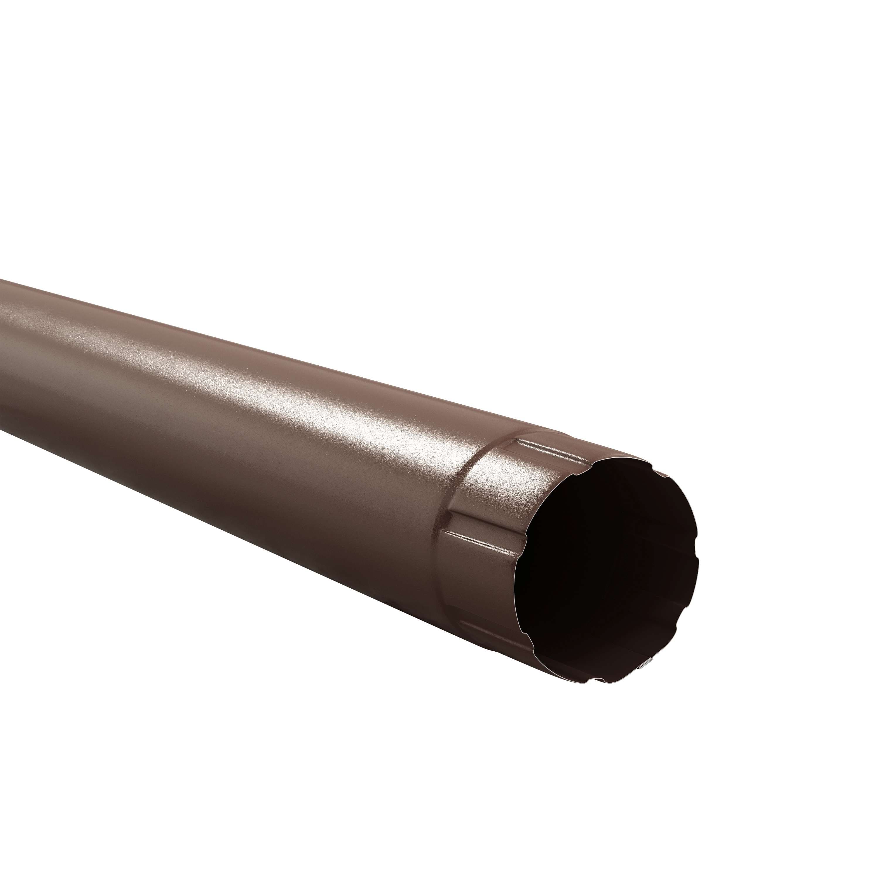 Съединителна тръба ø90мм Ral 8017-434 кафява 1м
