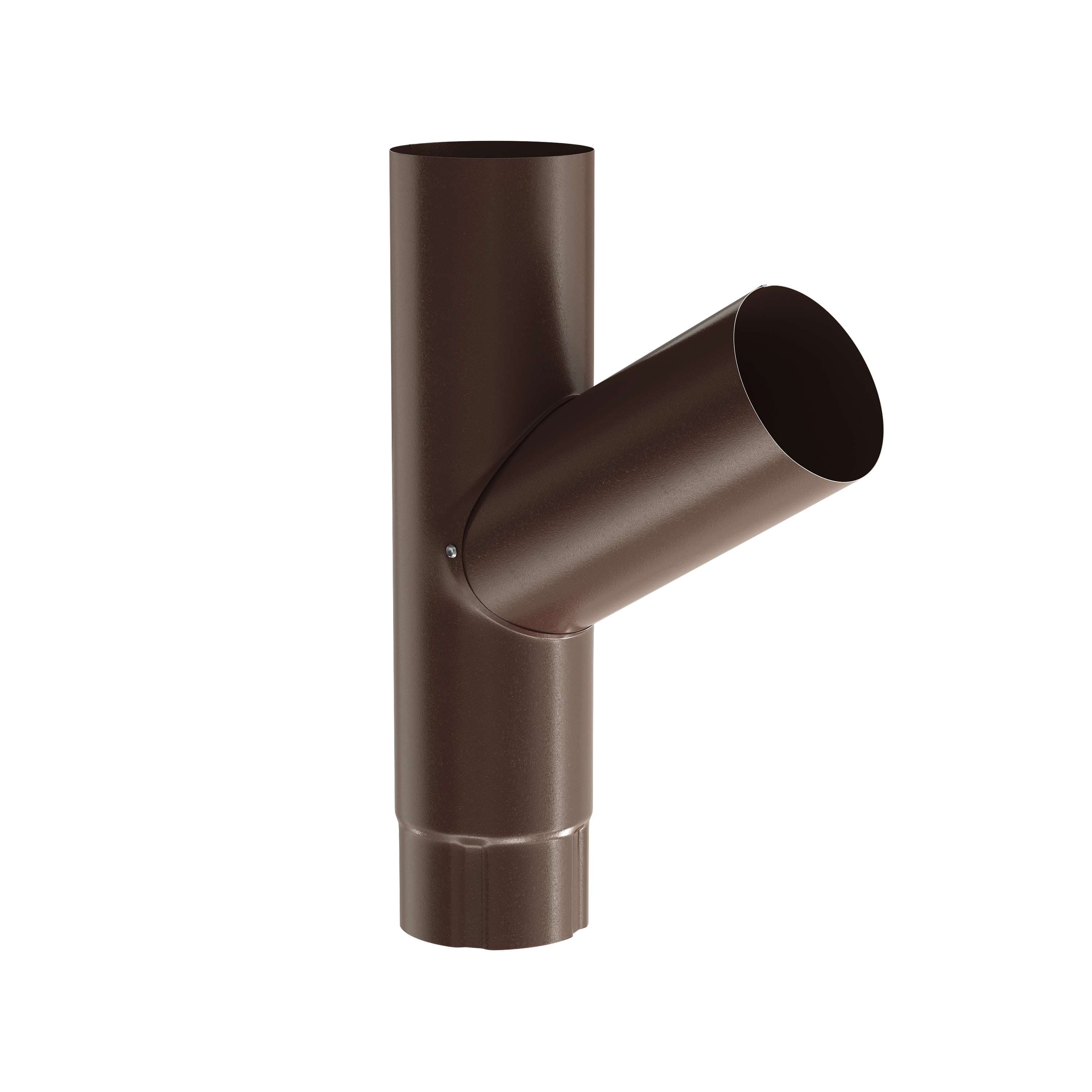 Метална утка 60° Ral 8017-434 кафява ø90мм