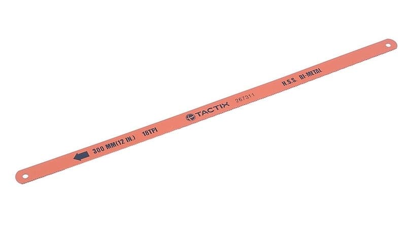 Комплект листове за ножовка Tactix Bi-Metal 18T 300мм 2 броя