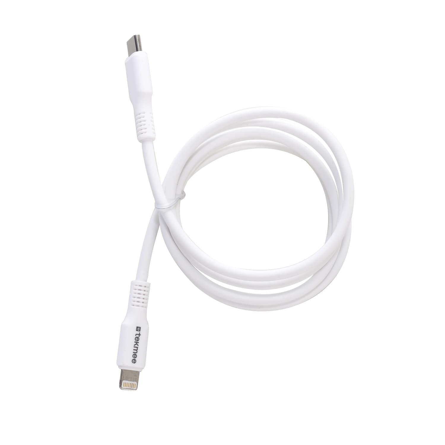 Кабел type-C/Lighting 2,4А Tekmee 1м