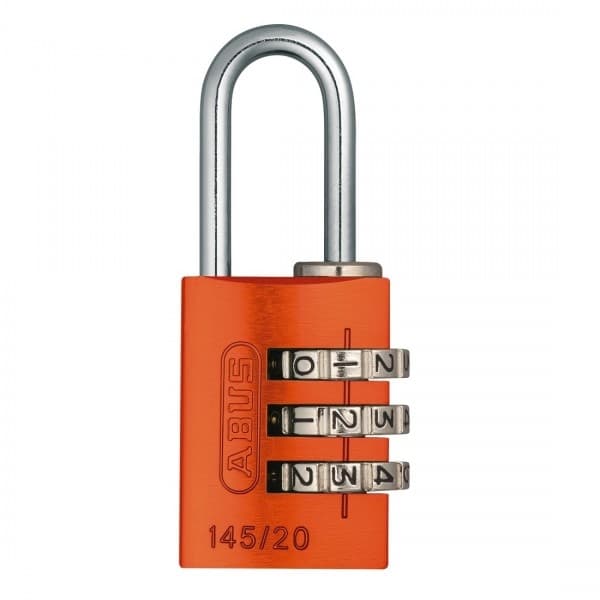 Катинар с механичен комбинатор Abus 724/20 оранжев