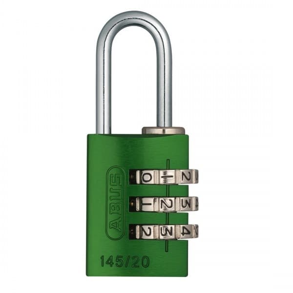 Катинар с механичен комбинатор Abus 724/20 зелен