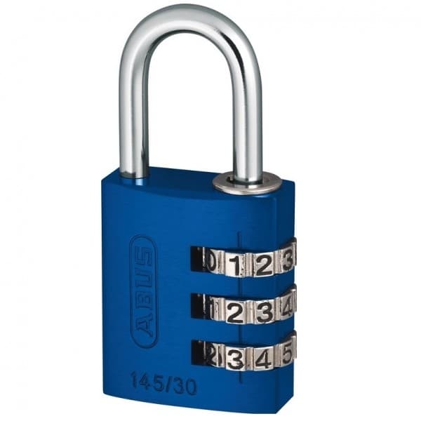 Катинар с механичен комбинатор Abus 724/30 син