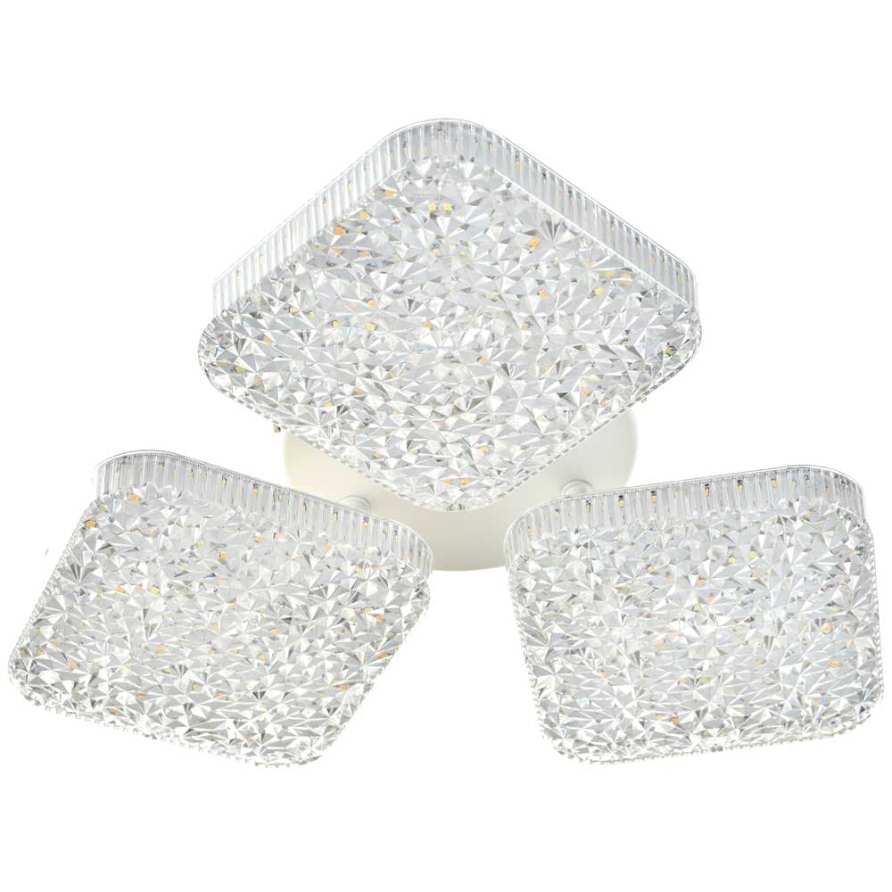 LED плафон със смарт управление EL 4006R WH 35W