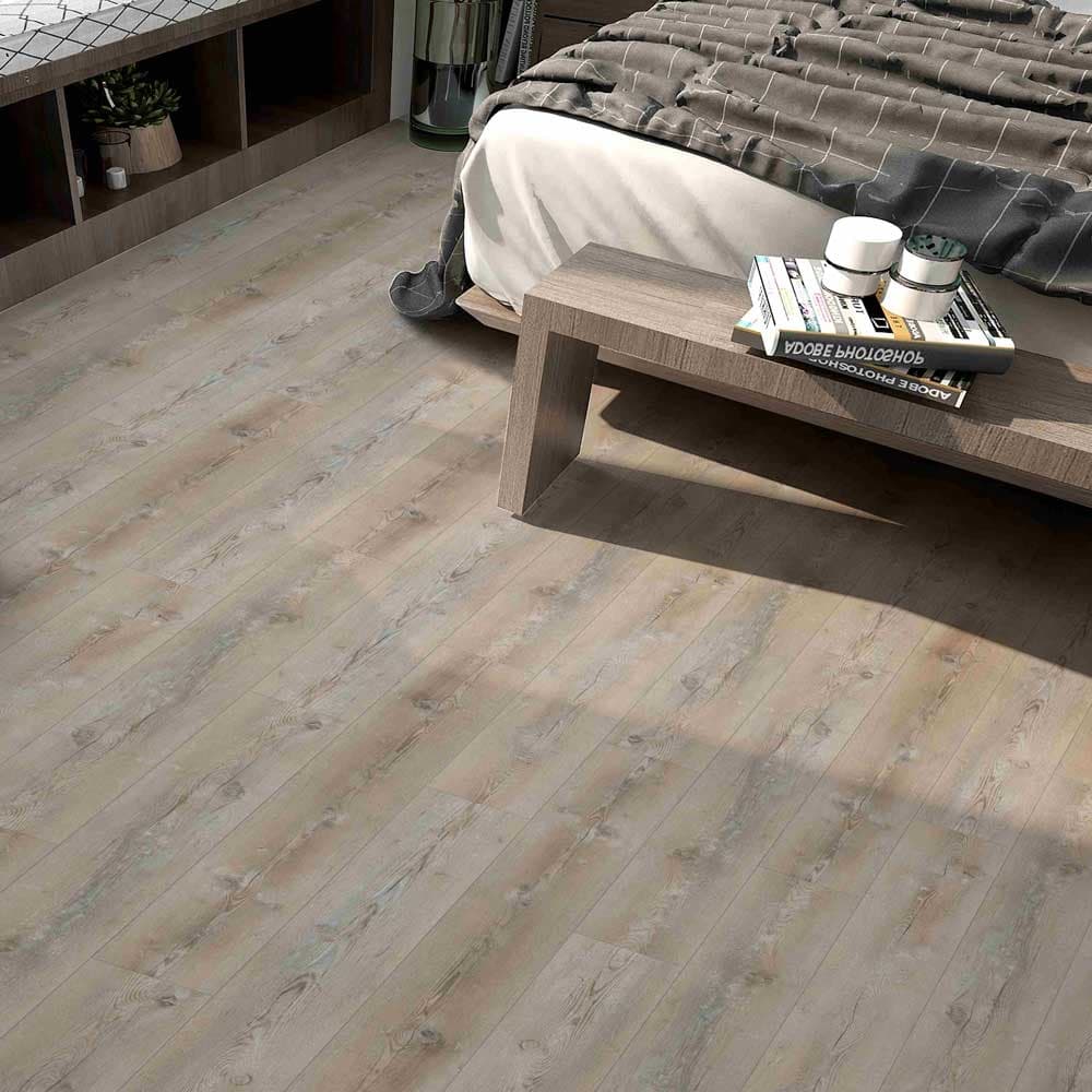 Водоустойчива винилова настилка SPC на клик Effector Rustic Oak 