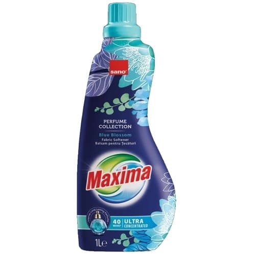 Омекотител супер концентрат Sano Maxima Сини Цветя 1л