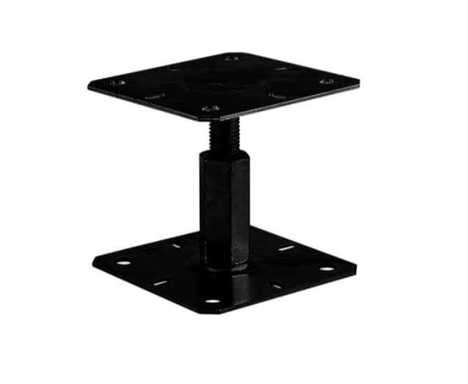 Регулируема подпора за греда с катафорезно покритие Domax 130x130x100-150x3мм