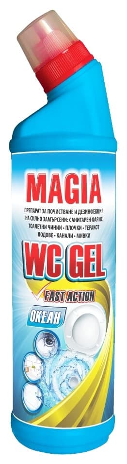 Гел за тоалетна Magia Океан 0,75л