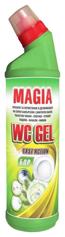 Гел за тоалетна Magia Бор 0,75 л