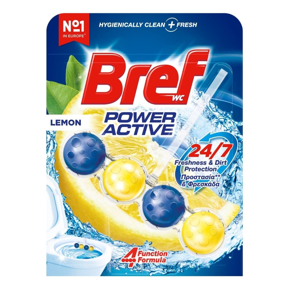 Тоалетно блокче Bref Lemon
