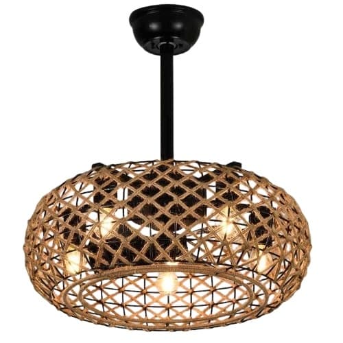 Таванен вентилатор Ziel Lighting JX08-001B ø48х22см