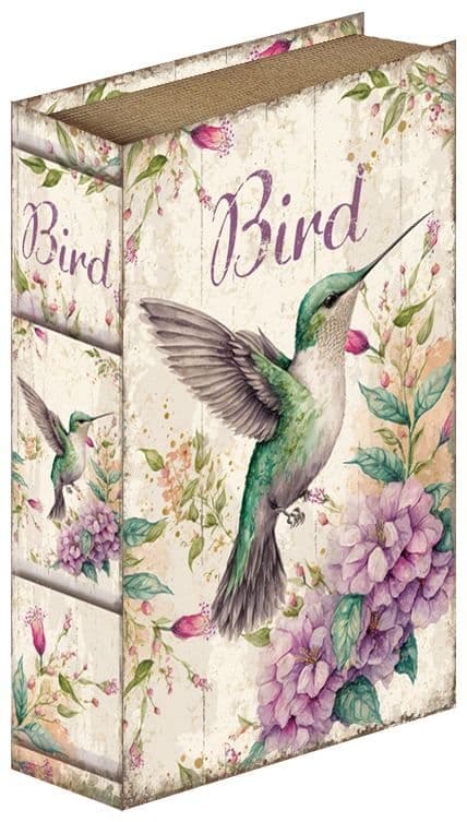 Интериорни дървени кутии за съхранение книги Bird L-230707-4-27 / 2 броя