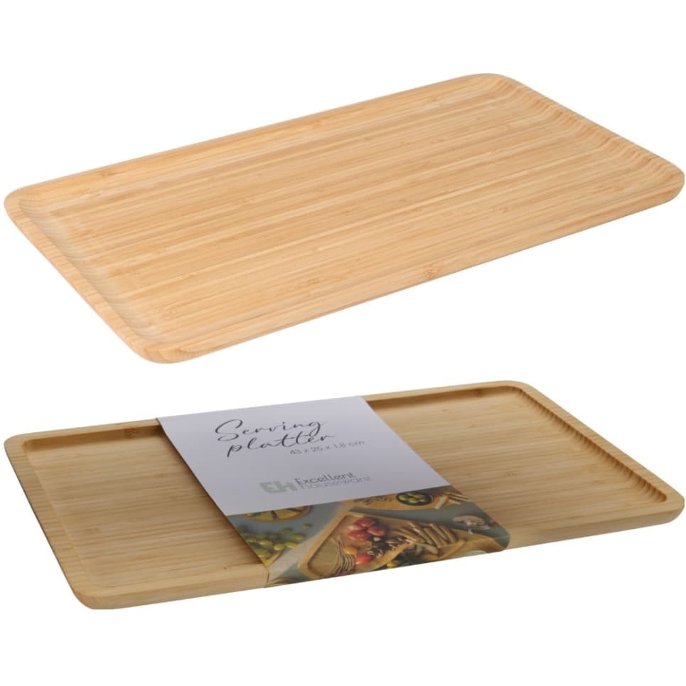 Дъска за сервиране Bamboo 43x25см
