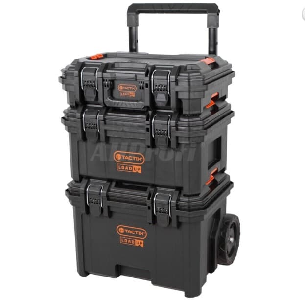 Комплект куфари за инструменти Tactix с колела 57,6x48x83,9см