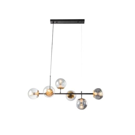 Осветително тяло Ziel Lighting SE-P3049 E27 черно 6x60W