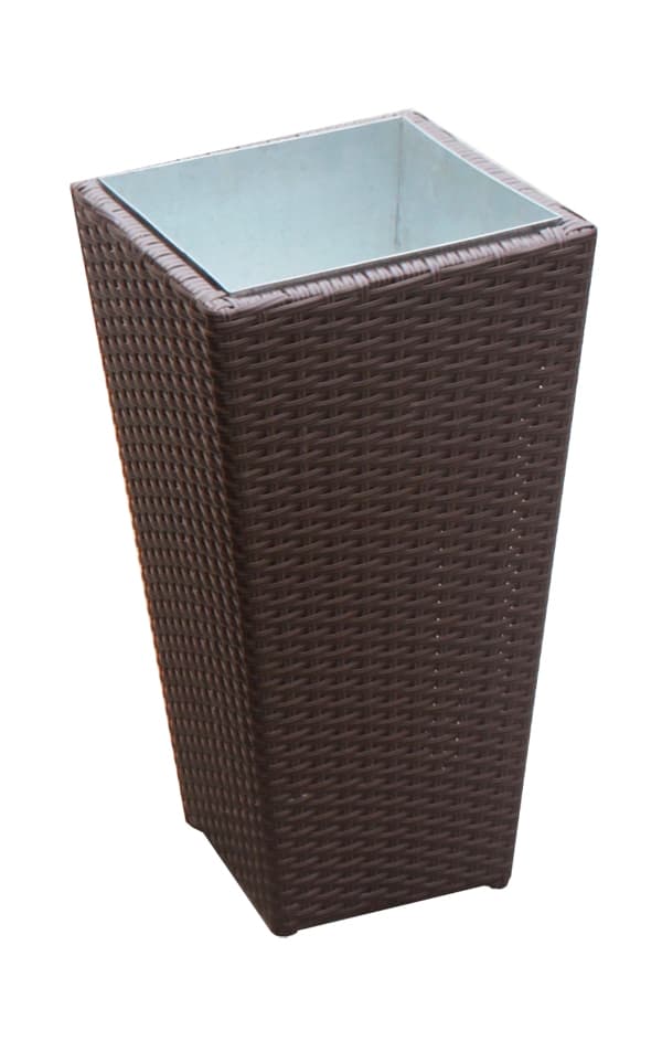 Кашпа Finezia 250/250 ратан мока