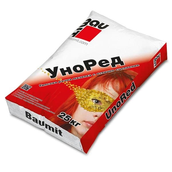 Ръчна гипсова мазилка Баумит УноРед 25кг