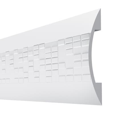 Профил за декорация / кабел канал TV ST3 полимер 12x200cm 