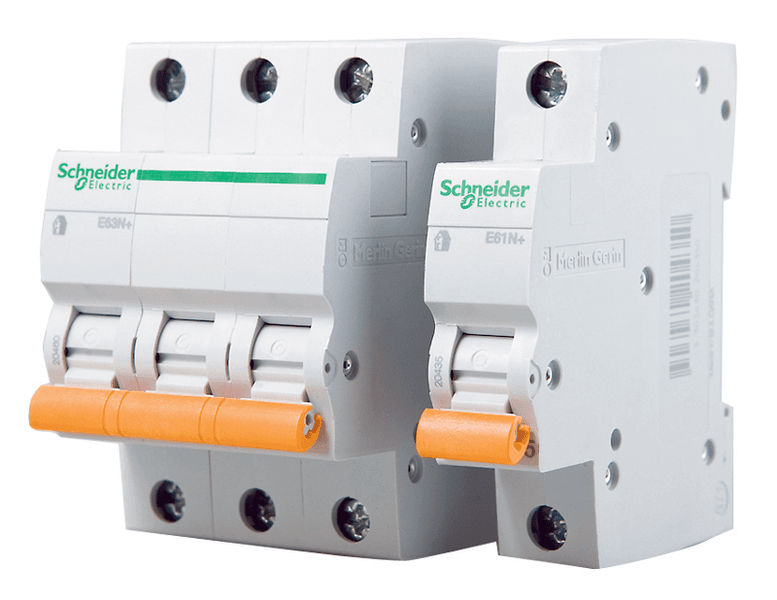 Прекъсвач Е63N + 3P 10А 20457 крива C 6kA