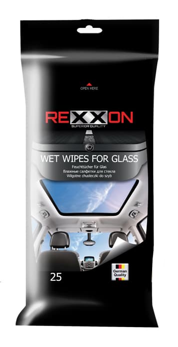 Мокри кърпи за стъкло Rexxon