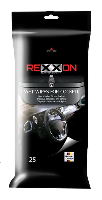 Мокри кърпи за табло Rexxon