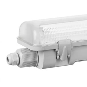 Водоустойчиво осветително тяло за LED тръби 2x18W