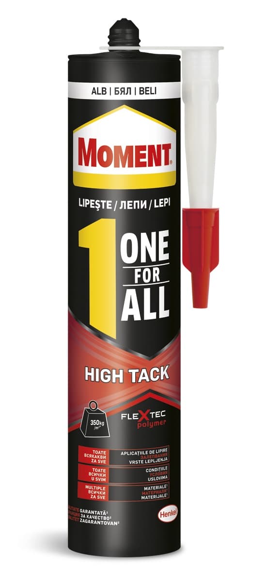 Монтажно лепило Moment One For All High Tack 440гр