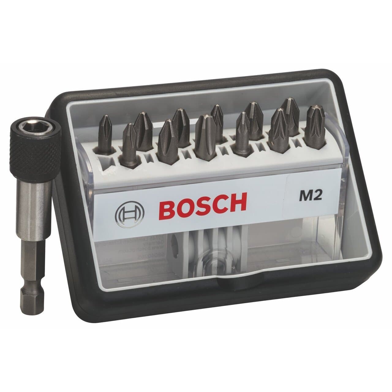 Комплект битове Bosch M extra hard  25 mm / 12+1 части