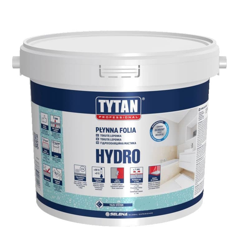 Течно хидроизолационно фолио Tytan Professional Hydro 1K 12кг