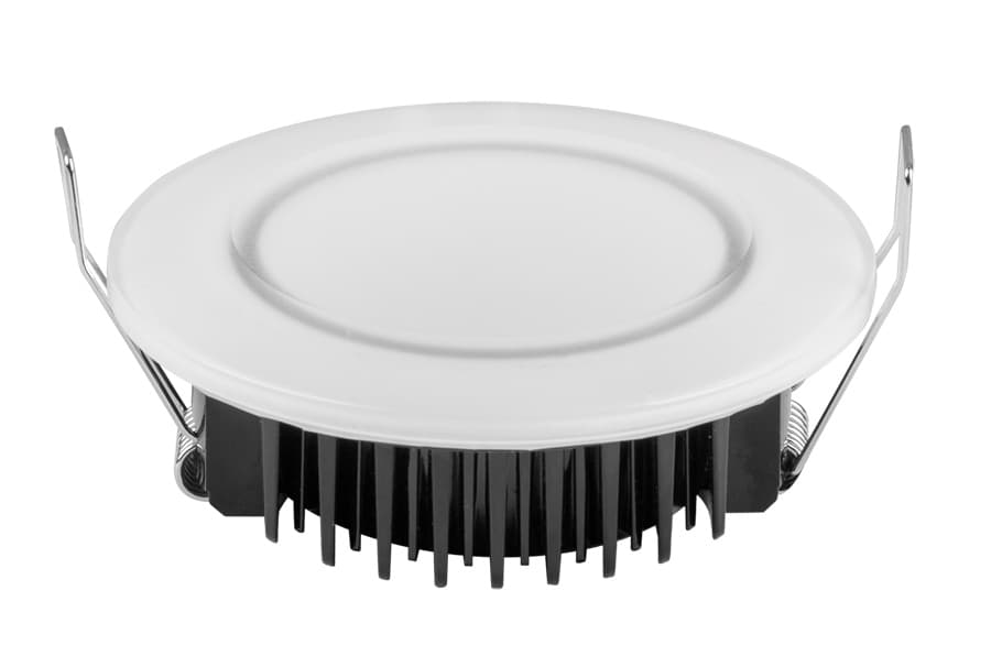 LED луна за вграждане 12W неутрална светлина IP44