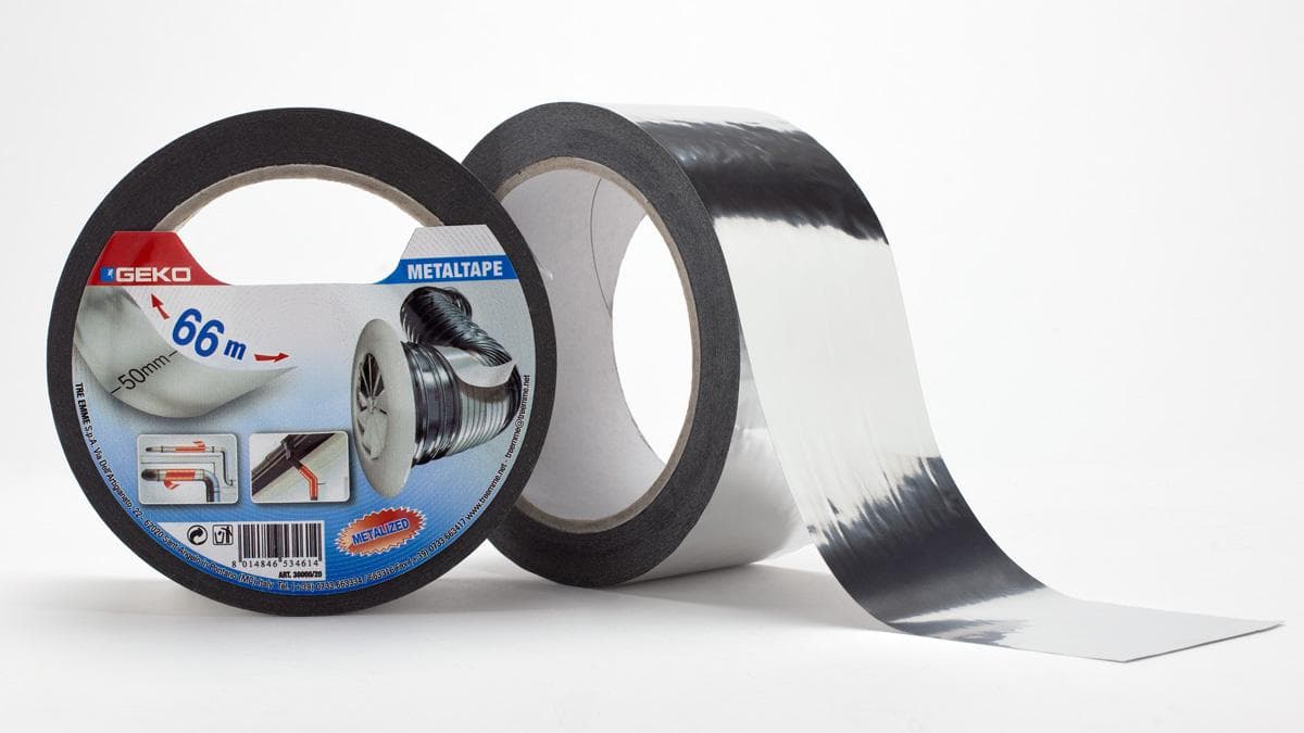 Метализирана лента Geko Metal Tape 66м х 50мм 