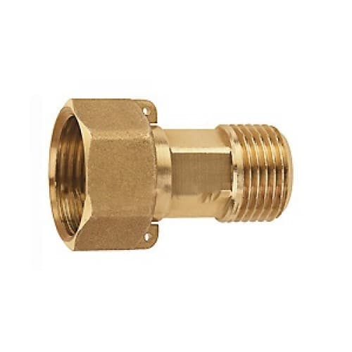 Холендър за водомер 3/4" х 1/2" месинг  