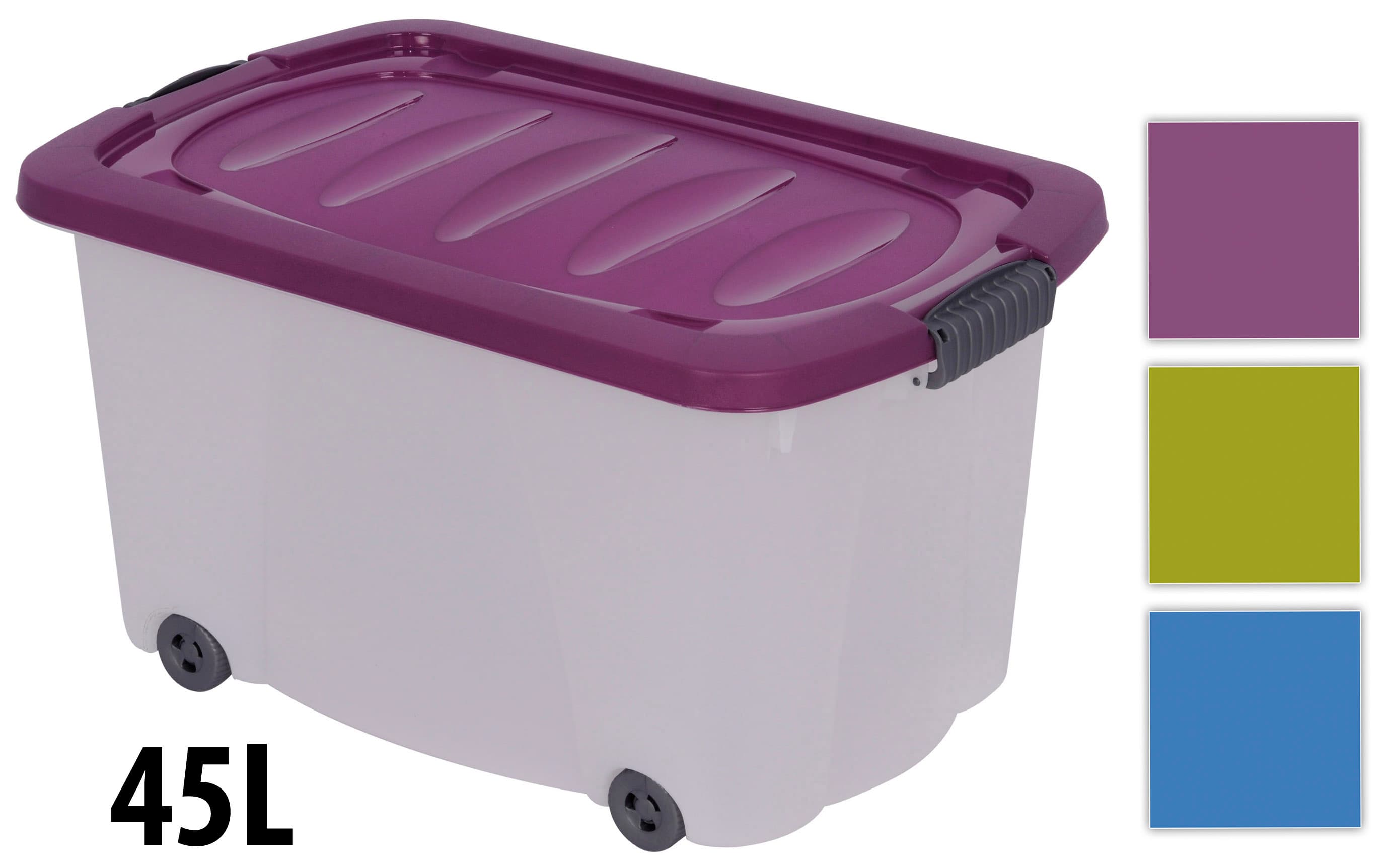 Кутия с капак и колела 45L Y54220020