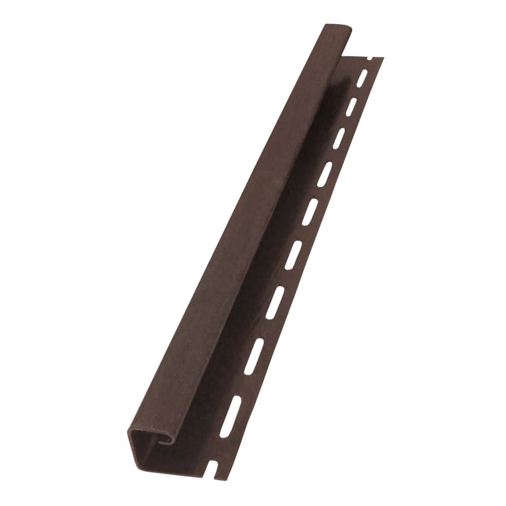 Обшивки за стрехи soffit j–профил, кафяв