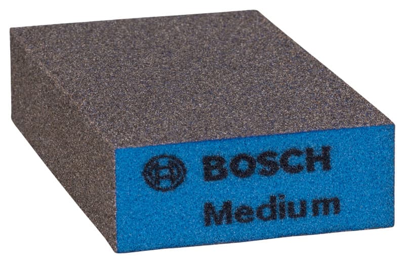 Средна шлайф гъба Bosch синя 69x97x26 мм 