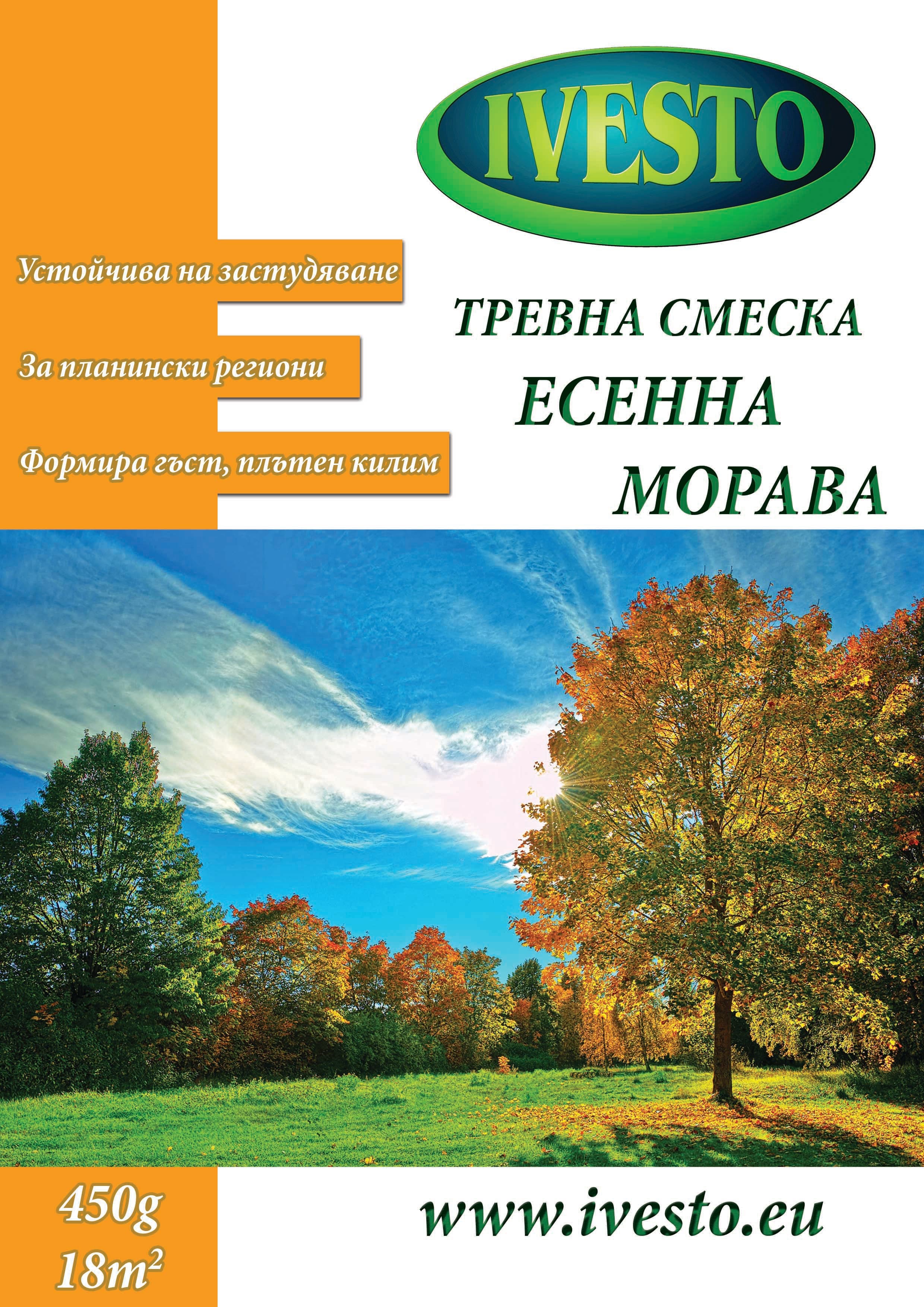 Тревна смеска Ivesto 18m² есенна морава